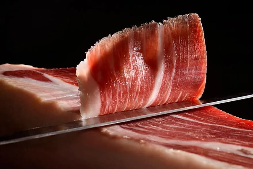 Degustação de presunto ibérico